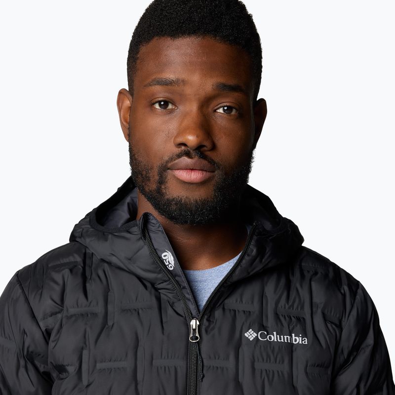 Pánská bunda  Columbia Delta Ridge II Down Hooded black 6