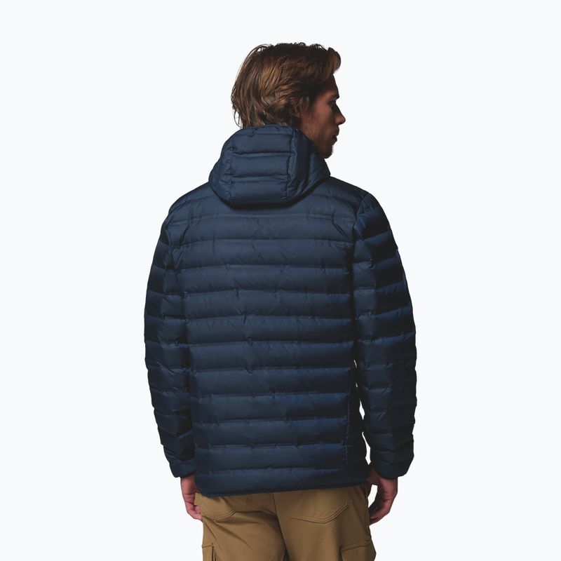 Pánská péřová bunda Columbia Lake 22 II Down Hooded collegiate navy 3