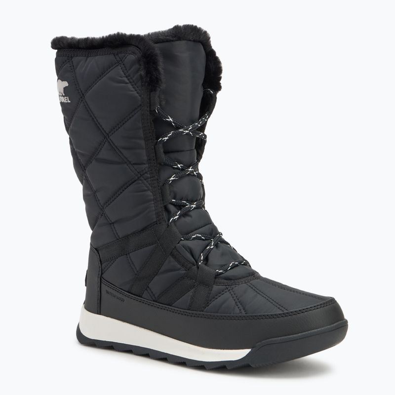 Dámské sněhule Sorel Whitney II Plus Tall Lace WP black/sea salt