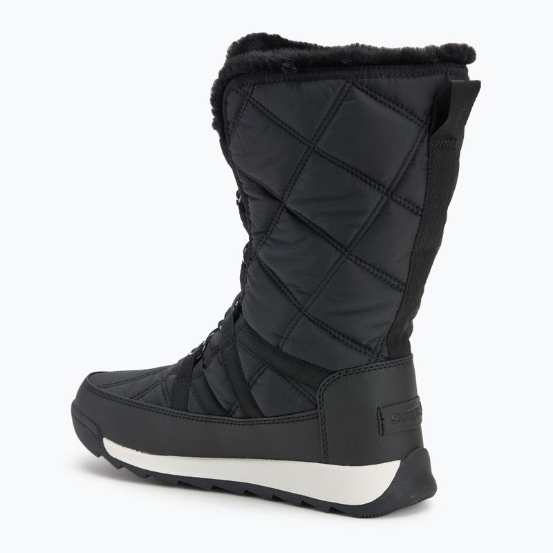 Dámské sněhule Sorel Whitney II Plus Tall Lace WP black/sea salt 3