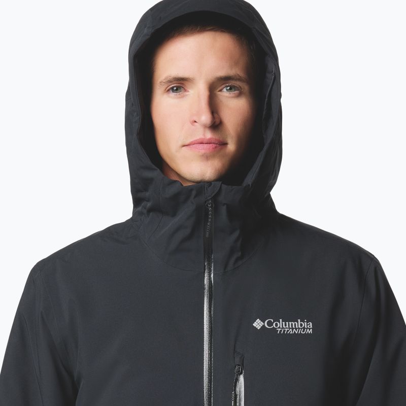 Pánská nepromokavá bunda Columbia Explorers Edge II Insulated black 5