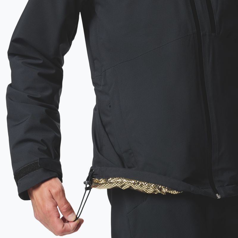 Pánská nepromokavá bunda Columbia Explorers Edge II Insulated black 8