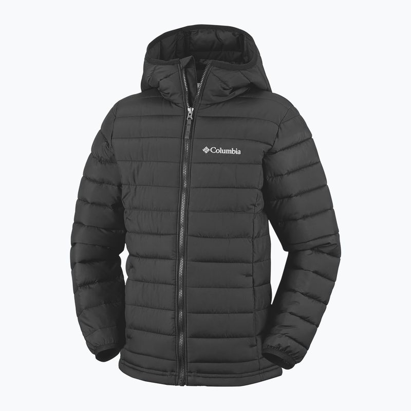 Dětská bunda Columbia Powder Lite II Hooded black 3