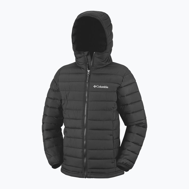 Dětská bunda Columbia Powder Lite II Hooded black 4