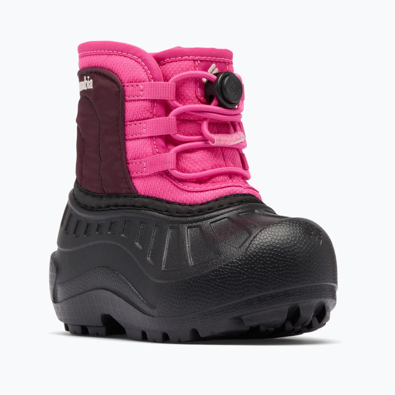 Dětské sněhule Columbia Powderbug Snowlite Lace pink ice/ moonvista 8