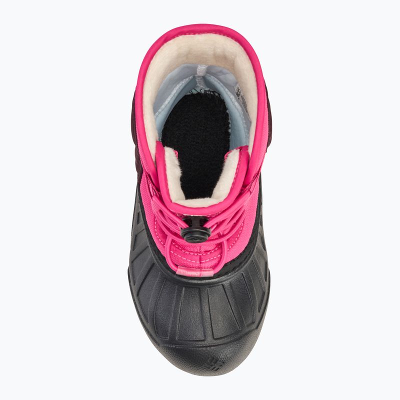 Dětské sněhule Columbia Powderbug Snowlite Lace pink ice/ moonvista 5