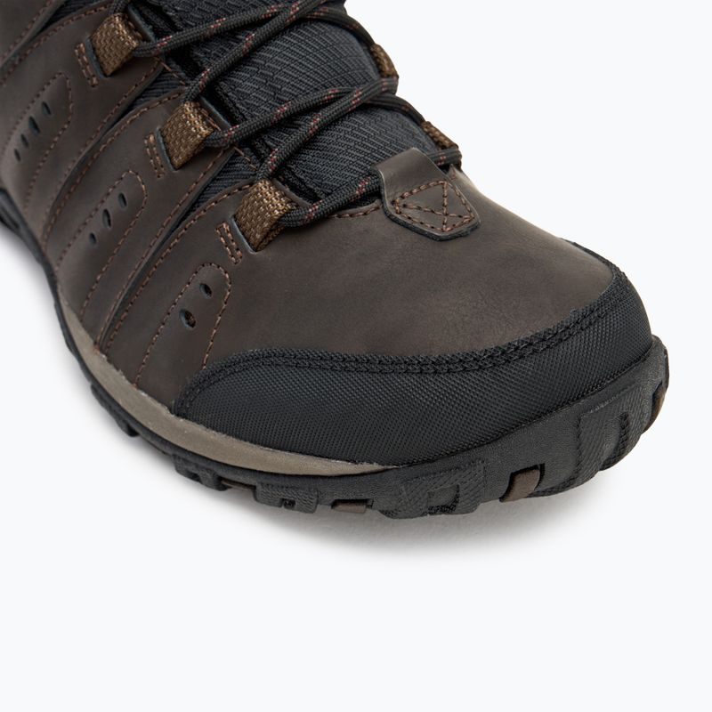 Pánské boty Columbia Woodburn Ii Chukka WP OH cordovan/ garnet red 7