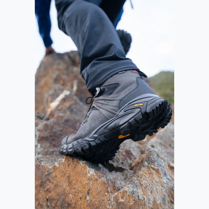 Pánské trekové boty Columbia Geoterra Outdry LTR black/ spice 20