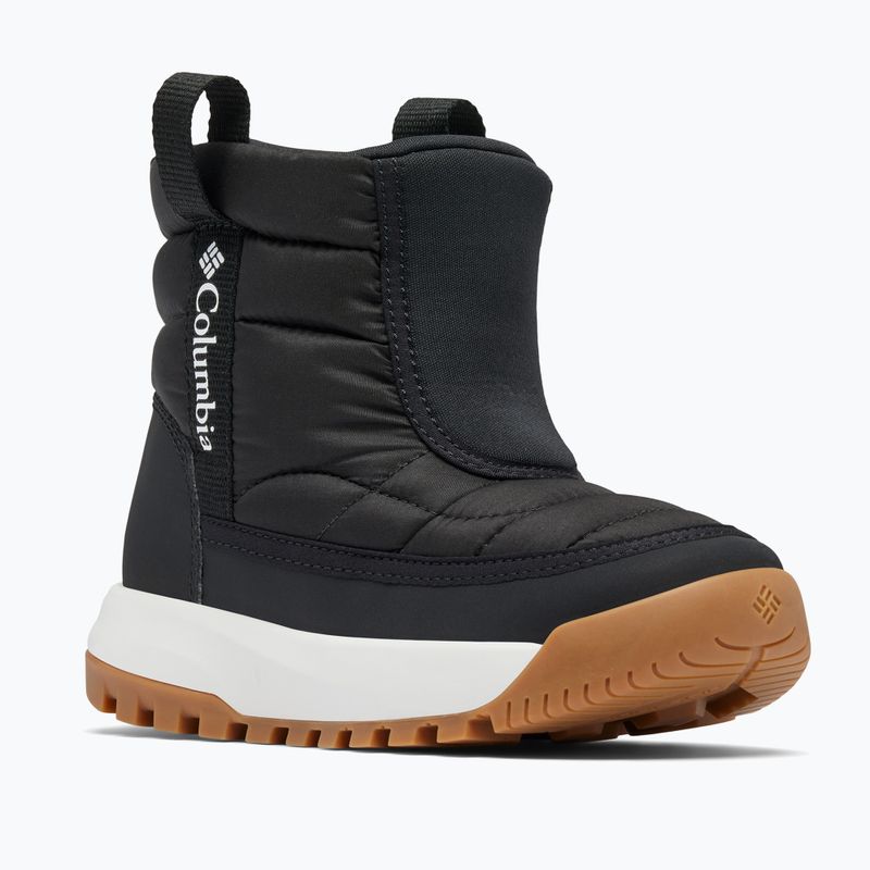 Dětské sněhule Columbia Youth Snowtrot Mid black/sea salt 8