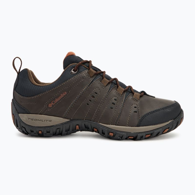Pánské trekové boty Columbia Woodburn II Waterproof cordovan/ cinnamon 2