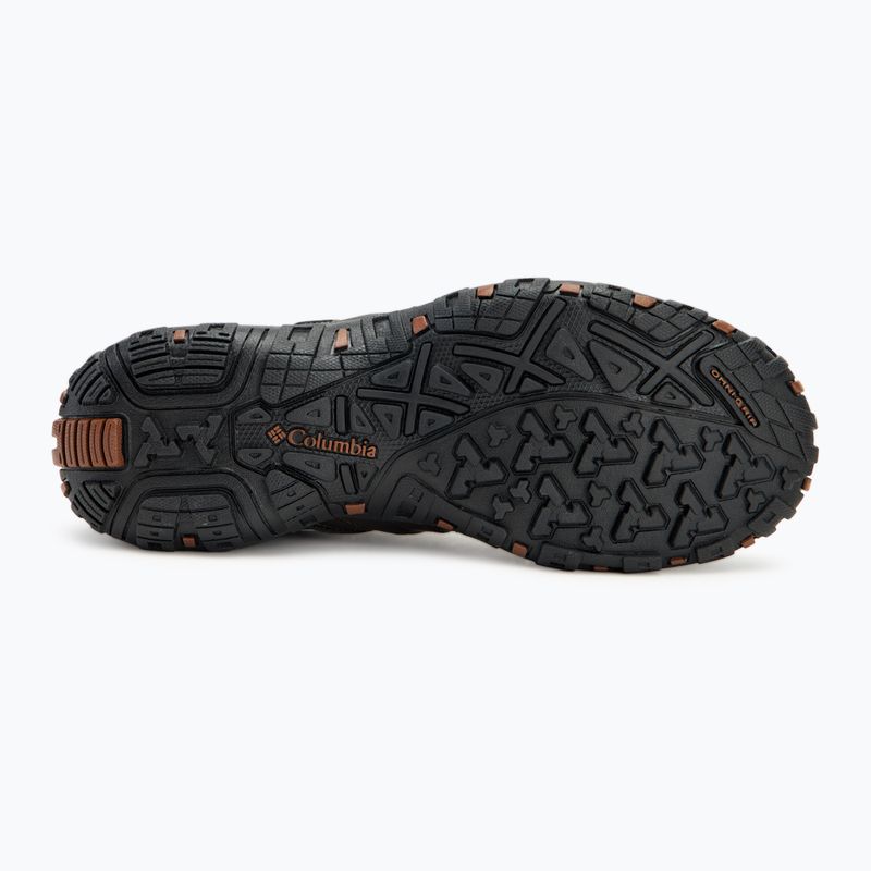 Pánské trekové boty Columbia Woodburn II Waterproof cordovan/ cinnamon 4