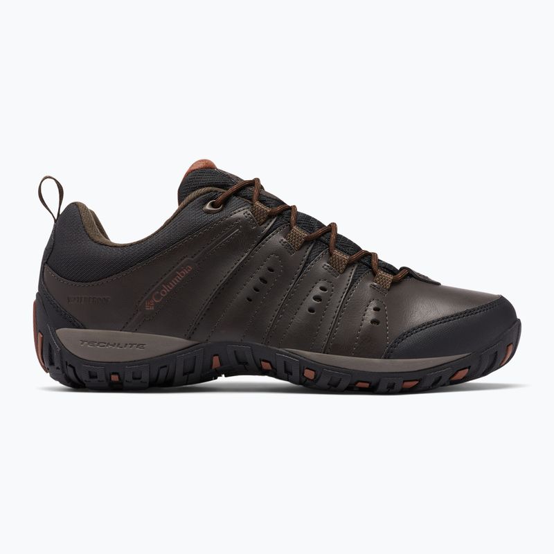 Pánské trekové boty Columbia Woodburn II Waterproof cordovan/ cinnamon 9