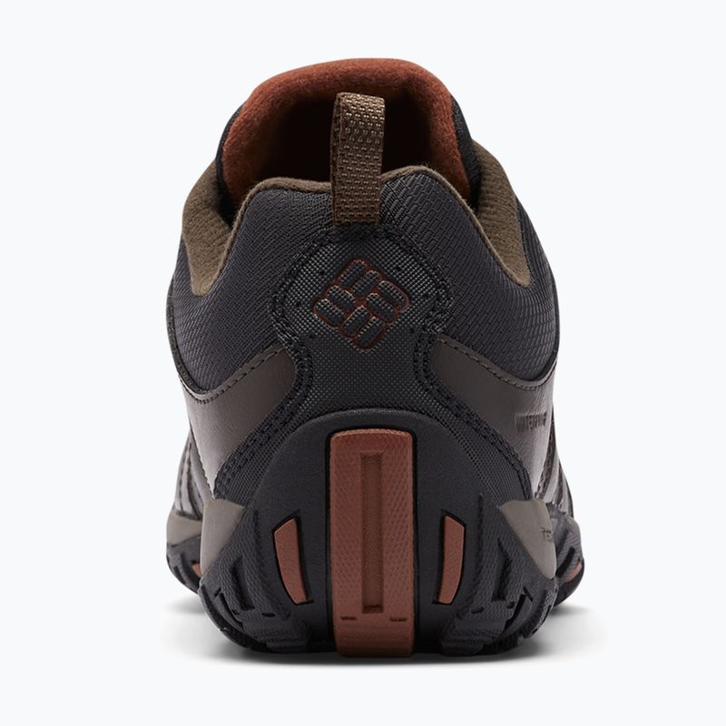 Pánské trekové boty Columbia Woodburn II Waterproof cordovan/ cinnamon 12