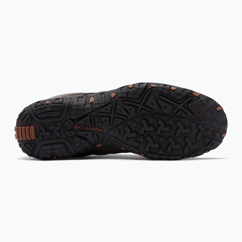 Pánské trekové boty Columbia Woodburn II Waterproof cordovan/ cinnamon 14