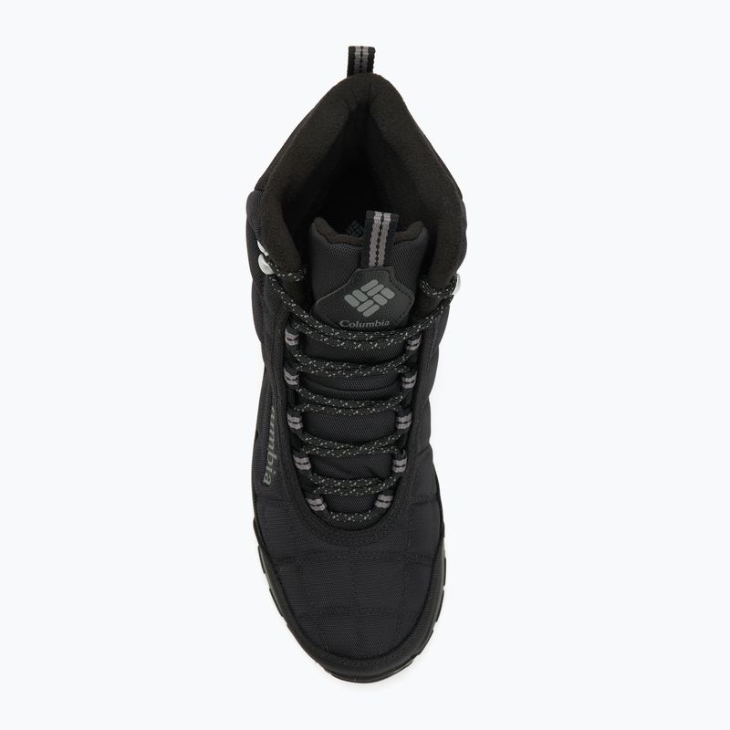 Pánské trekové boty Columbia Firecamp black/city grey 5
