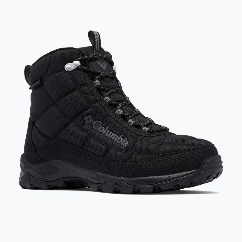 Pánské trekové boty Columbia Firecamp black/city grey 8