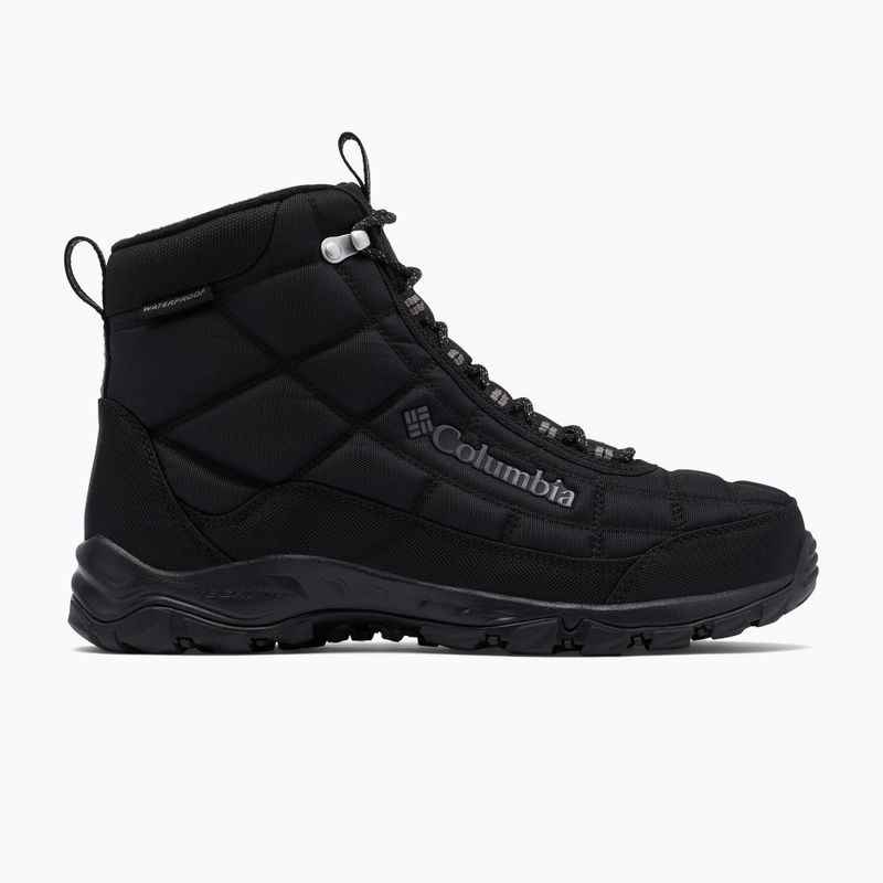 Pánské trekové boty Columbia Firecamp black/city grey 10