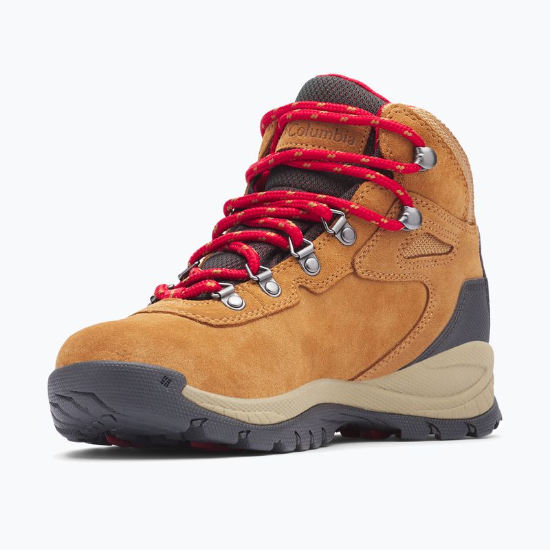 Dámské trekové boty  Columbia Newton Ridge Plus WP Amped elk/ mountain red 289 6