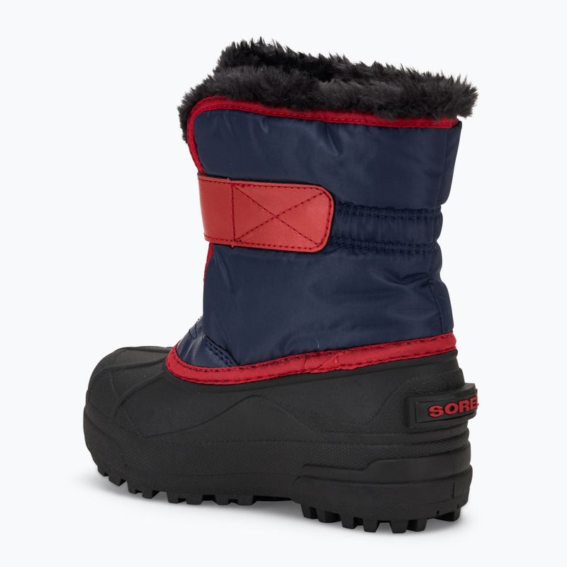 Dětské sněhule Sorel Childrens Snow Commander nocturnal/sail red 3