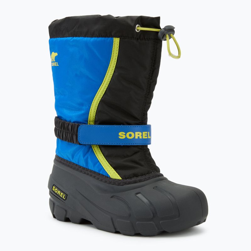 Dětské sněhule Sorel Youth Flurry black/super blue