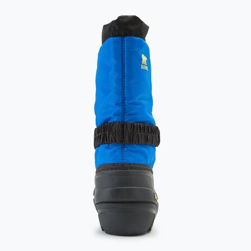 Dětské sněhule Sorel Youth Flurry black/super blue 6