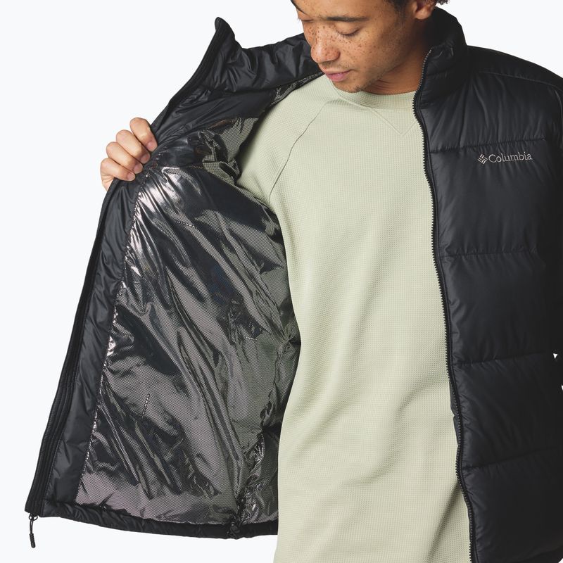 Pánská zateplená bunda Columbia Pike Lake II black 9