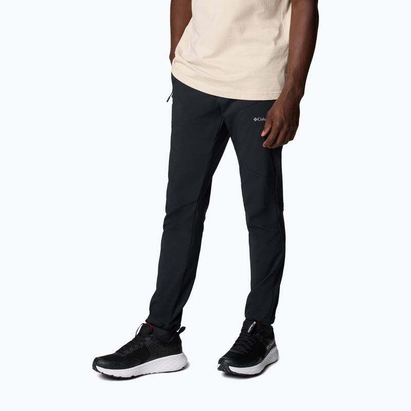 Pánské softshellové kalhoty Columbia Tech Softshell black 4