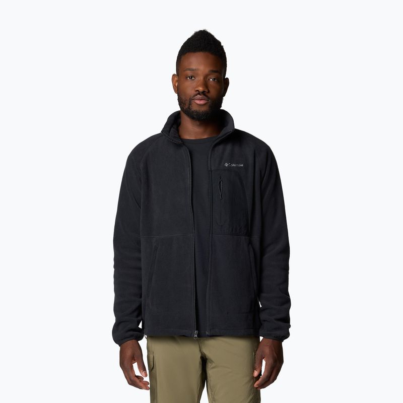 Pánská fleecová mikina Columbia Rapid Expedition II Full Zip Fleece black