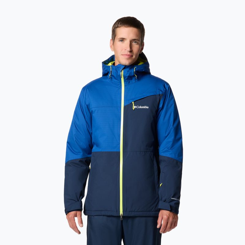 Pánská lyžařská bunda Columbia Iceberg Point II collegiate navy/mountain blue