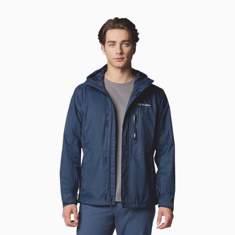 Pánská bunda do deště  Columbia Pouring Adventure III collegiate navy 4