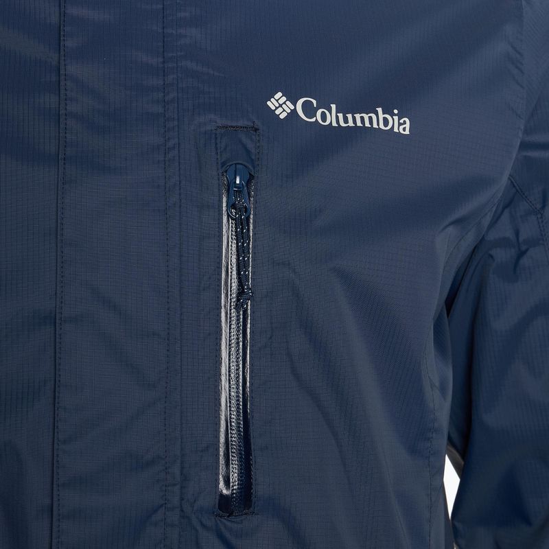 Pánská bunda do deště  Columbia Pouring Adventure III collegiate navy 3