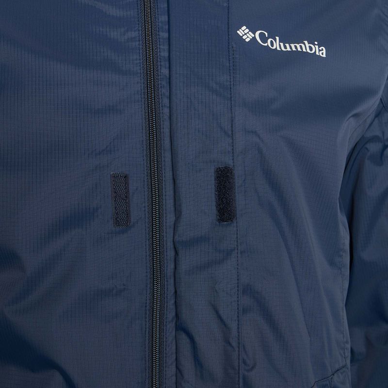 Pánská bunda do deště  Columbia Pouring Adventure III collegiate navy 4