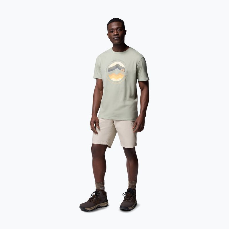 Pánské tričko Columbia Path Lake Graphic Tee II safari/circular 2