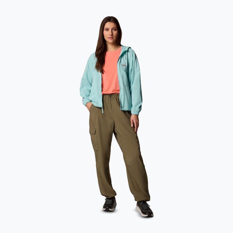 Dámská treková mikina  Columbia Skien Valley Hooded spray 2