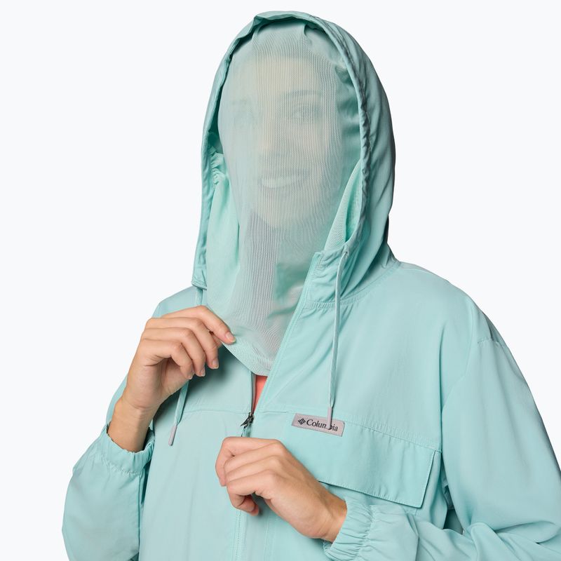 Dámská treková mikina  Columbia Skien Valley Hooded spray 8