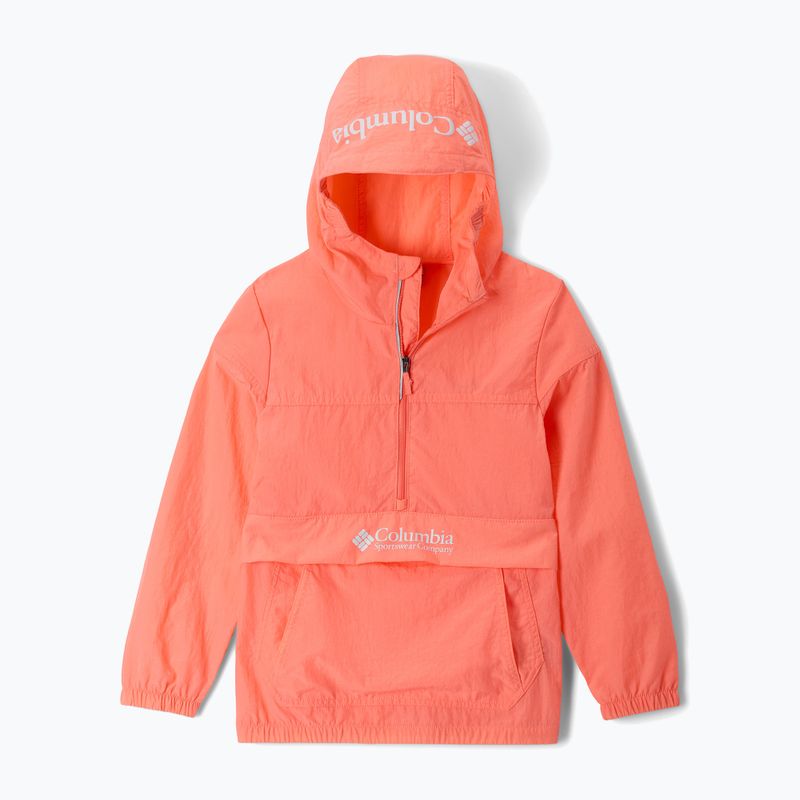 Dětská větrovka Columbia Challenger II Windbreaker hot coral