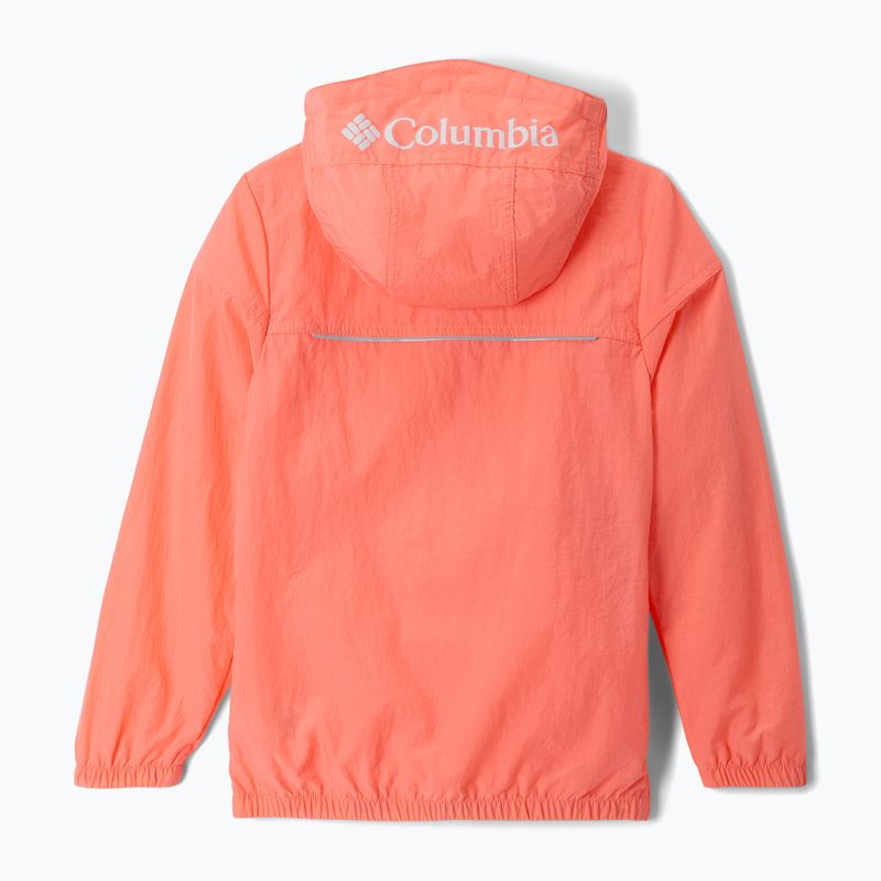 Dětská větrovka Columbia Challenger II Windbreaker hot coral 2