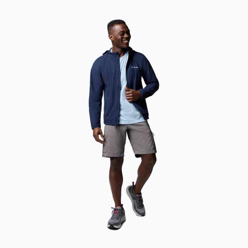 Pánská softshellová bunda Columbia Heather Canyon collegiate navy 2