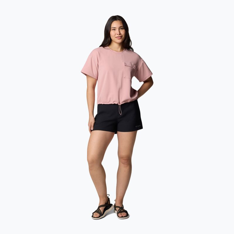 Dámské tričko Columbia Granite Point Knit eraser pink 2