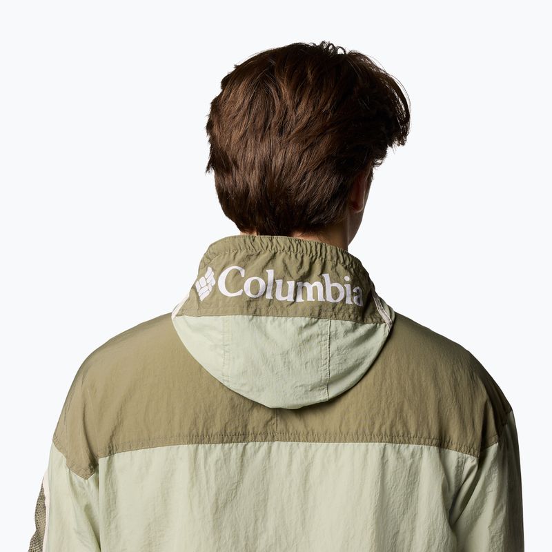 Pánská větrovka Columbia Challenger II Windbreaker safari/stone green 6