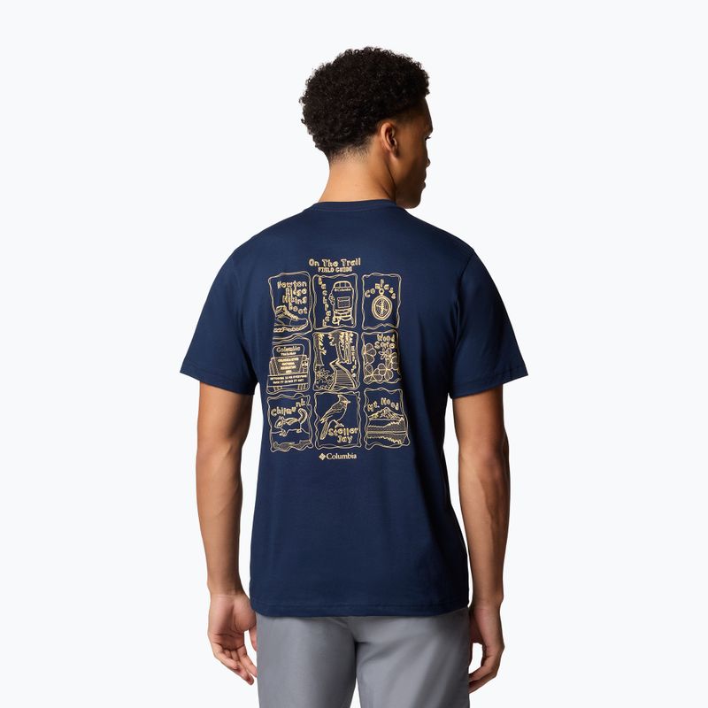 Pánské tričko Columbia Kettle River Back Graphic Tee collegiate navy 2