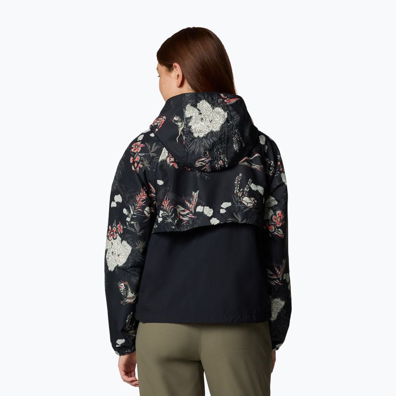 Dámská větrovka Columbia Spire Valley Printed Windbreaker black outbacked 3