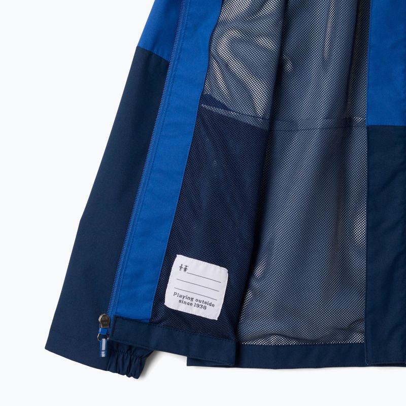 Dětská nepromokavá bunda Columbia Watertight II Jacket mountain blue/collegiate navy 3