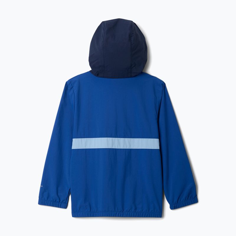Dětská větrovka Columbia Spire Valley Windbreaker mountain blue/collegiate navy/ripple blue 2