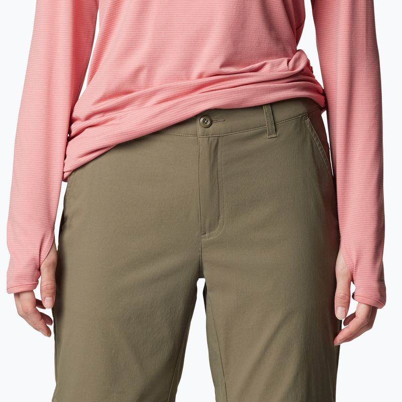 Dámské trekové kalhoty  Columbia Leslie Falls Convertible stone green 4
