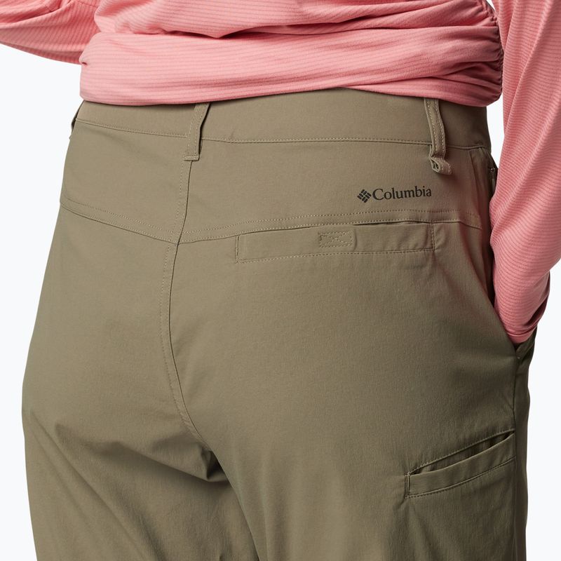 Dámské trekové kalhoty  Columbia Leslie Falls Convertible stone green 5