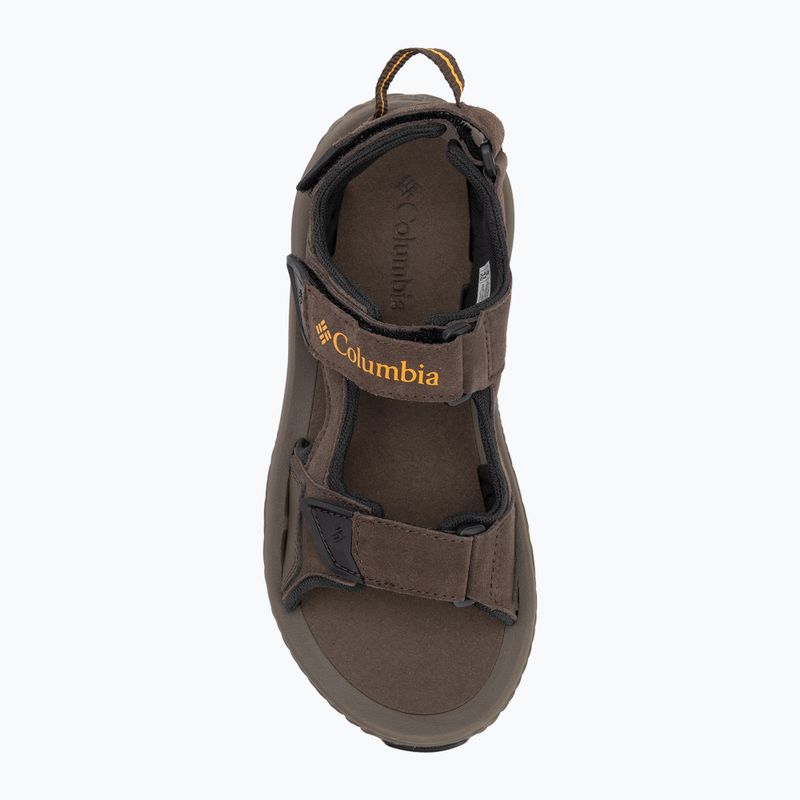 Pánské sandály Columbia Konos Hiker 3-Strap cordovan/mud 5