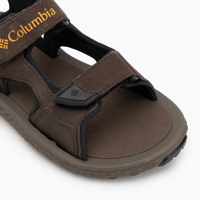 Pánské sandály Columbia Konos Hiker 3-Strap cordovan/mud 7
