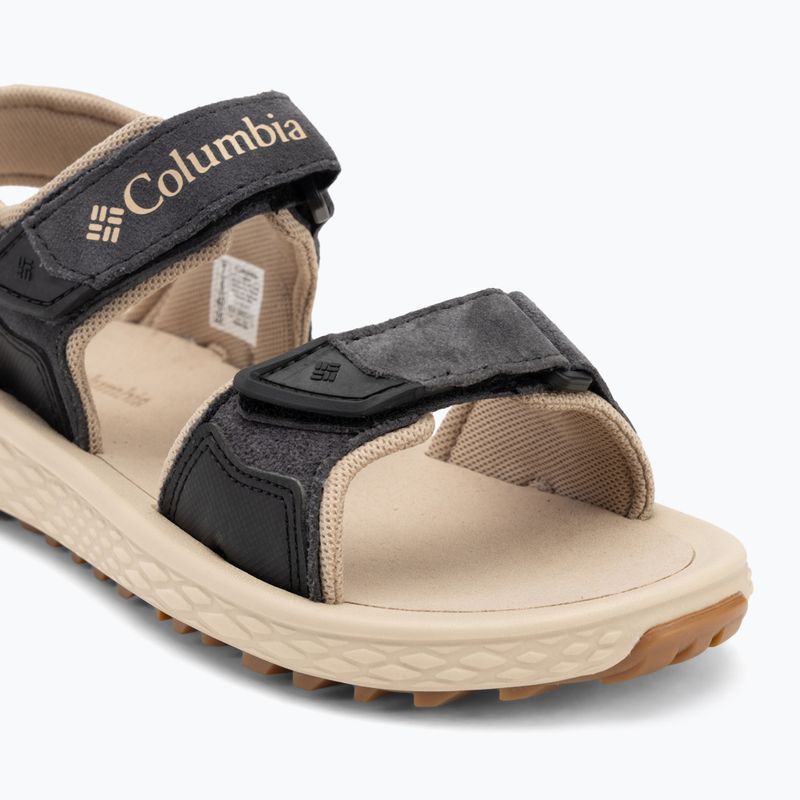 Pánské sandály Columbia  Konos Hiker 2-Strap shark/antient fossil 7