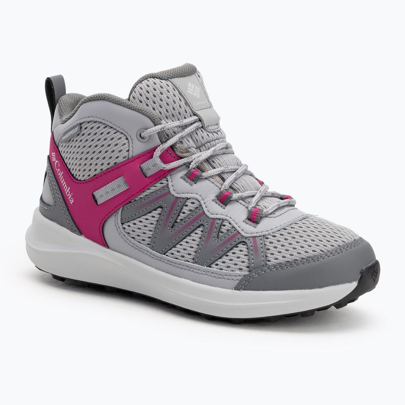Dětské turistické boty  Columbia Youth Peakfreak Rush Mid Waterproof ti grey steel/teal